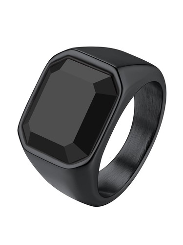 Richsteel men onyx ring - men's,