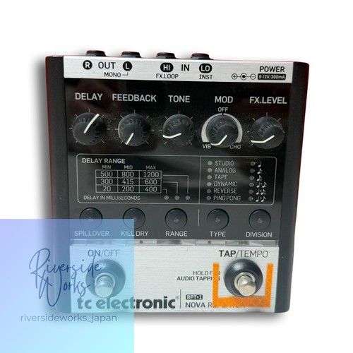 Electronic nova reverb - tc,