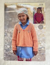 Sirdar 2318 Knitting Pattern