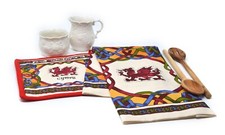 Welsh Tea Towel & Dragon Pot