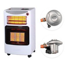 Portable Gas Cabinet Heater Indoor Butane Fire Heating Calor Gas Room Heater UK