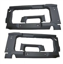 LAND ROVER DEFENDER 90 REAR SIDE WINDOW SURROUND TRIM PANEL SET D/GREY - TR22