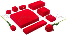 Red Velvet Jewellery Boxes