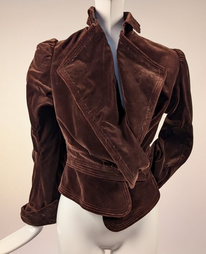 Early edwardian velvet - edwardian, jacket