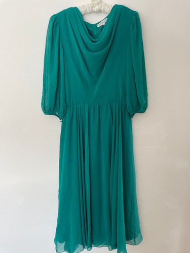 Parigi vintage green teal - , long