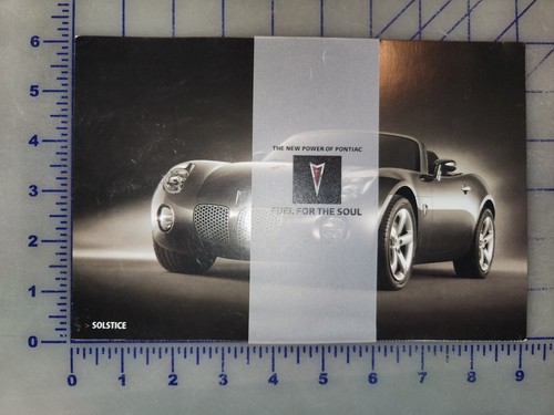 2004 pontiac solstice brochure - solstice,