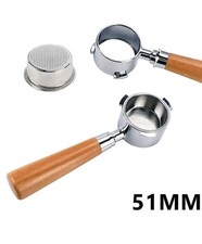 Espresso Coffee Bottomless Portafilter 51mm for DeLonghi Coffee Machine