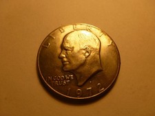 1972 US Eisenhower One Dollar