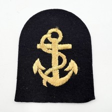 Genuine WW2 Royal Navy Cloth Trade Badge