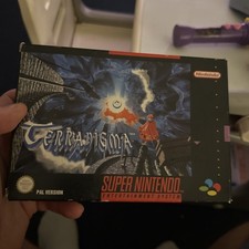 Terranigma..Super Nintendo Snes Pal.. No manual ..Very good condition.