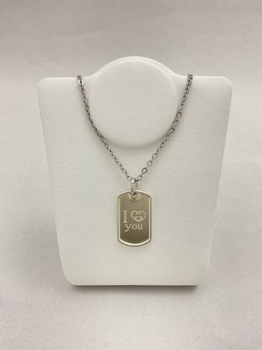 Gucci mini dog tag necklace - mini,