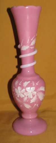 Stunning antique pink opaline - stunning,