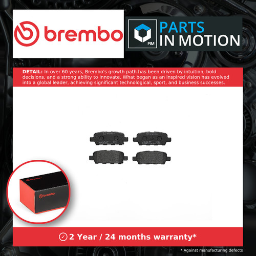 Brake pads set - pads, nissan