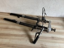 BSA A10 B31 Goldstar Rgs Front forks with alloy top yolk and clips ons