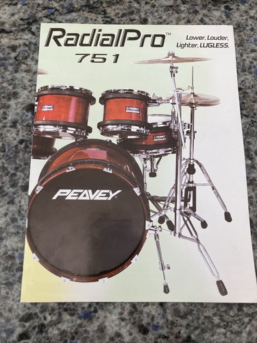Vintage peavey drums catalog - drums,