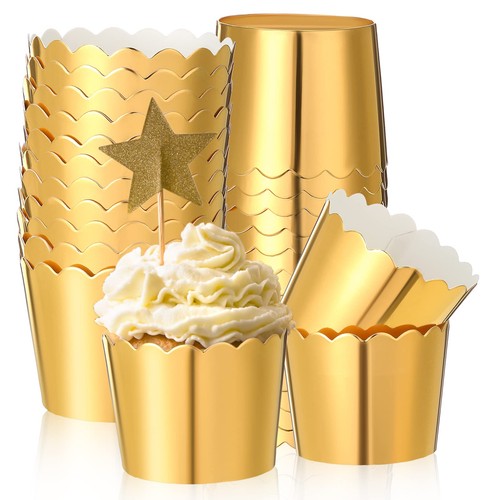 50pcs foil cupcake - cupcake, liners