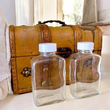 Vintage Brown Amber Apothecary