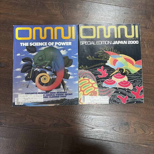Vintage omni magazine 1985 - omni,
