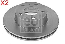 Front Brake Disc x2 Pcs FEBI