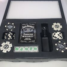 Jack Daniels Playing Cards,poker Chips & Dice Gift Set