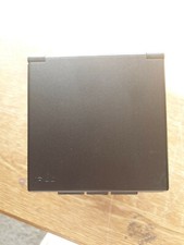 FAWO Flush Mains inlet Black