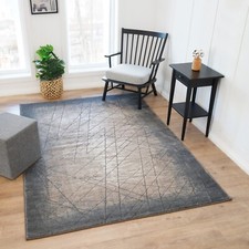 Beige Silver Grey Modern Faded