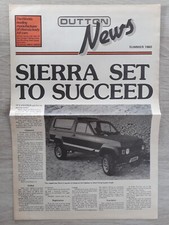 Dutton News Brochure 1980 - Phaeton Sierra