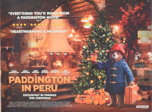 Paddington peru christmas - in,
