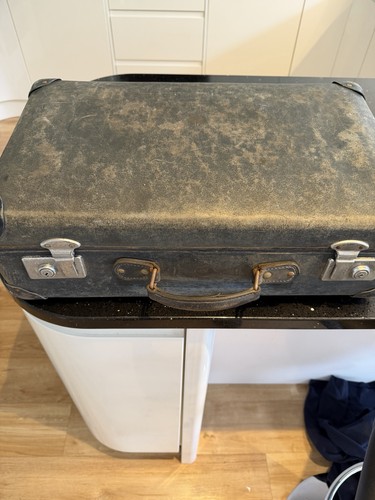 Vintage suitcase globe - suitcase,,