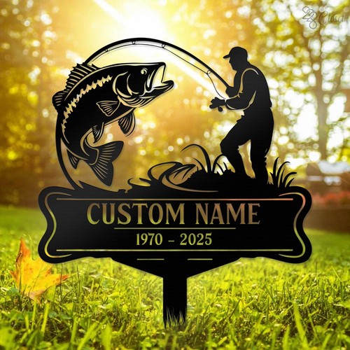 Custom fishing memorial - custom,