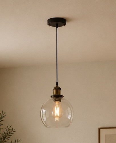 Glass pendant light shade - glass,