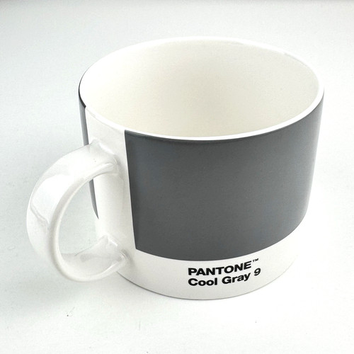 Pantone large mug - pantone, gray
