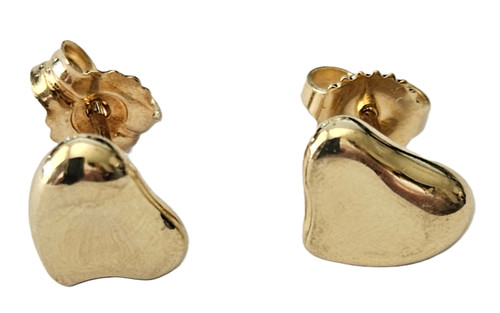Tyffany full heart stud 18ct - tyffany,