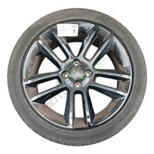 Vauxhall Corsa D 2007-On 4 Stud Black Alloy Wheel with Tyre 215/45/17 13305176