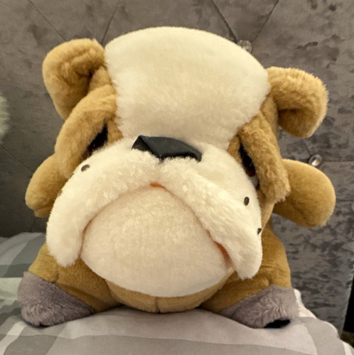 Bulldog plush soft toy - toy, stuffed