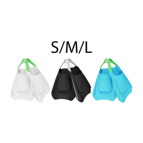 Short swim training flippers - swim,