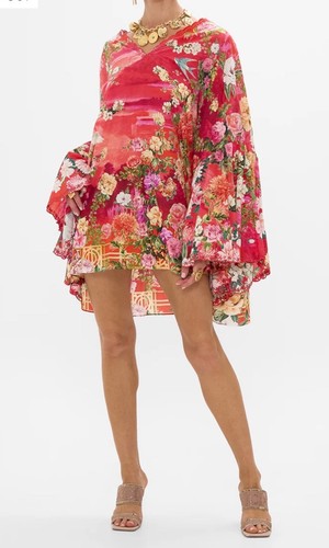 Camilla short neck ruffle - neck,