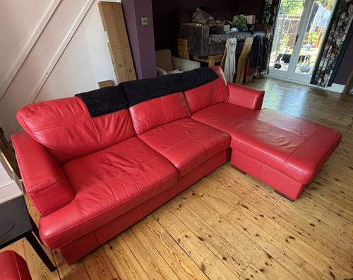Dfs modern shape corner sofa - corner,