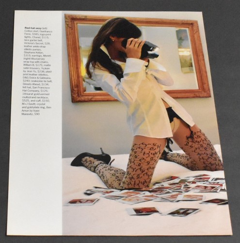 2000 print fashion long - print, ad