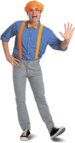 Blippi kit glasses - glasses, tie
