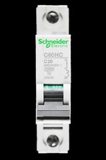 SCHNEIDER 20 AMP CURVE C 10kA