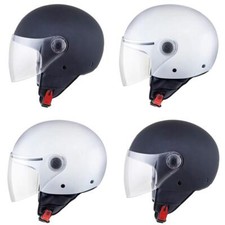 MT Street Plain Motorcycle Motorbike Open Face Crash Helmet Scooter Lid