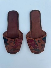 Egyptian Leather Sandals Women's Size UK 5