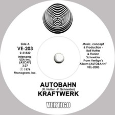 Kraftwerk. Repro record Label