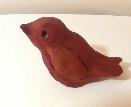 Studio pottery bird - pottery, ceramic