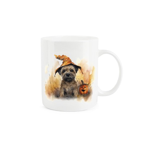 Border terrier mug dog - border,