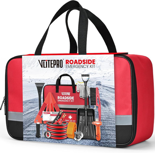 Roadside emergency car kit - car, for