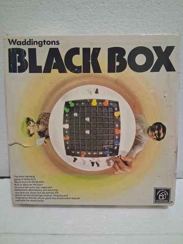 Vintage black box board - black, game