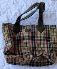 M&S Ladies Green Orange Wool