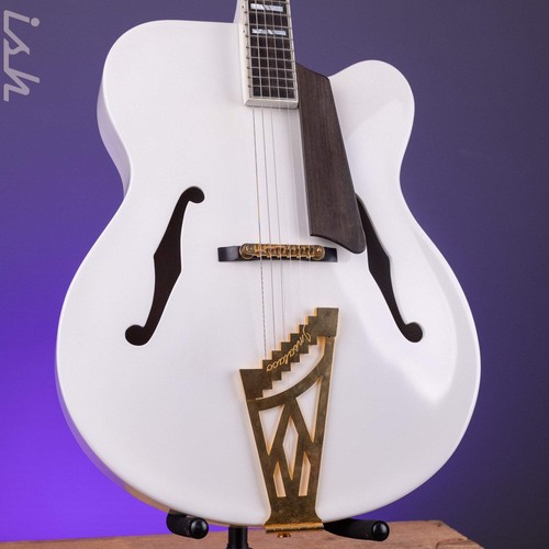 2002 insalaco archtop white - 2002,